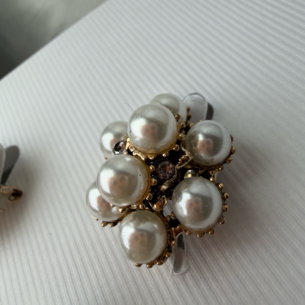 New Vintage classic 3x set Gold and Silver Brooch Set - Picture 3 of 7